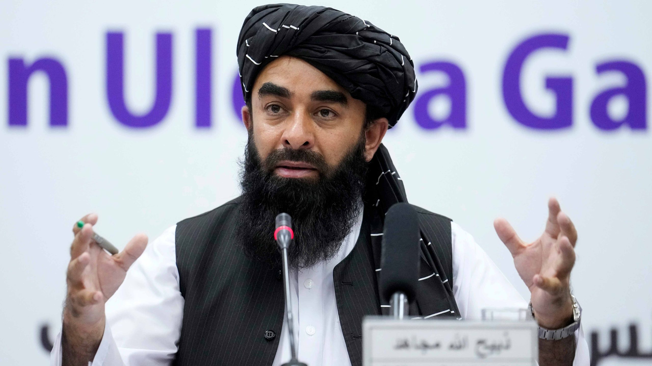Taliban claims Afghanistan is secure enough for large-scale projects