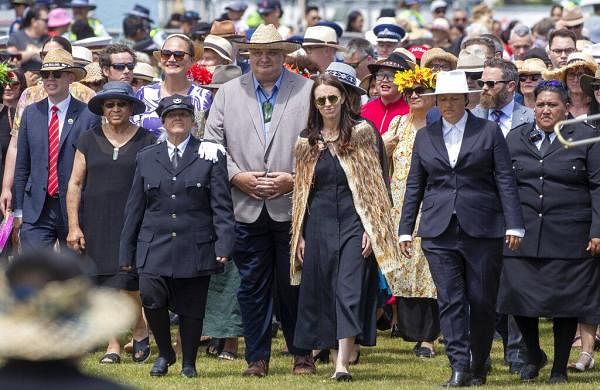 Jacinda Ardern makes final appearance as New Zealand leader-