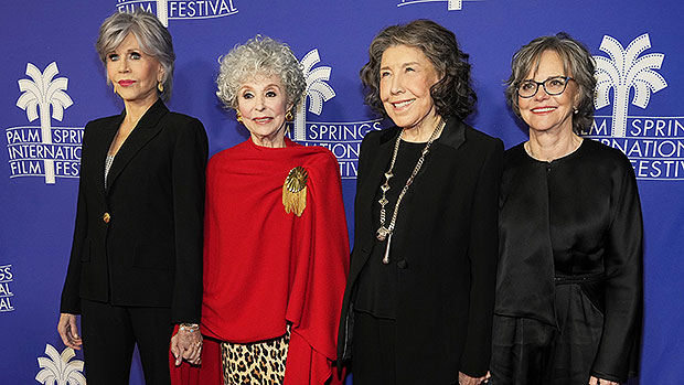 Jane Fonda Joins Rita Moreno, Lily Tomlin, & Sally Field For Premiere – Hollywood Life