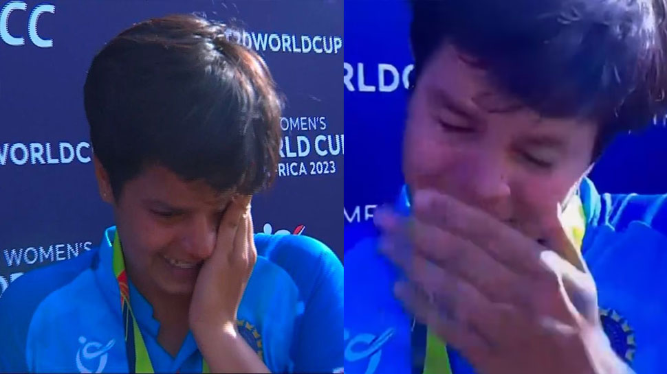 shefali verma got emotional on winning under 19 women world cup beat england in final indian cricket | Shefali Vema: U-19 वर्ल्ड कप जीतने के बाद भावुक हुईं कप्तान शेफाली वर्मा, आंखों से नहीं रुके आंसू