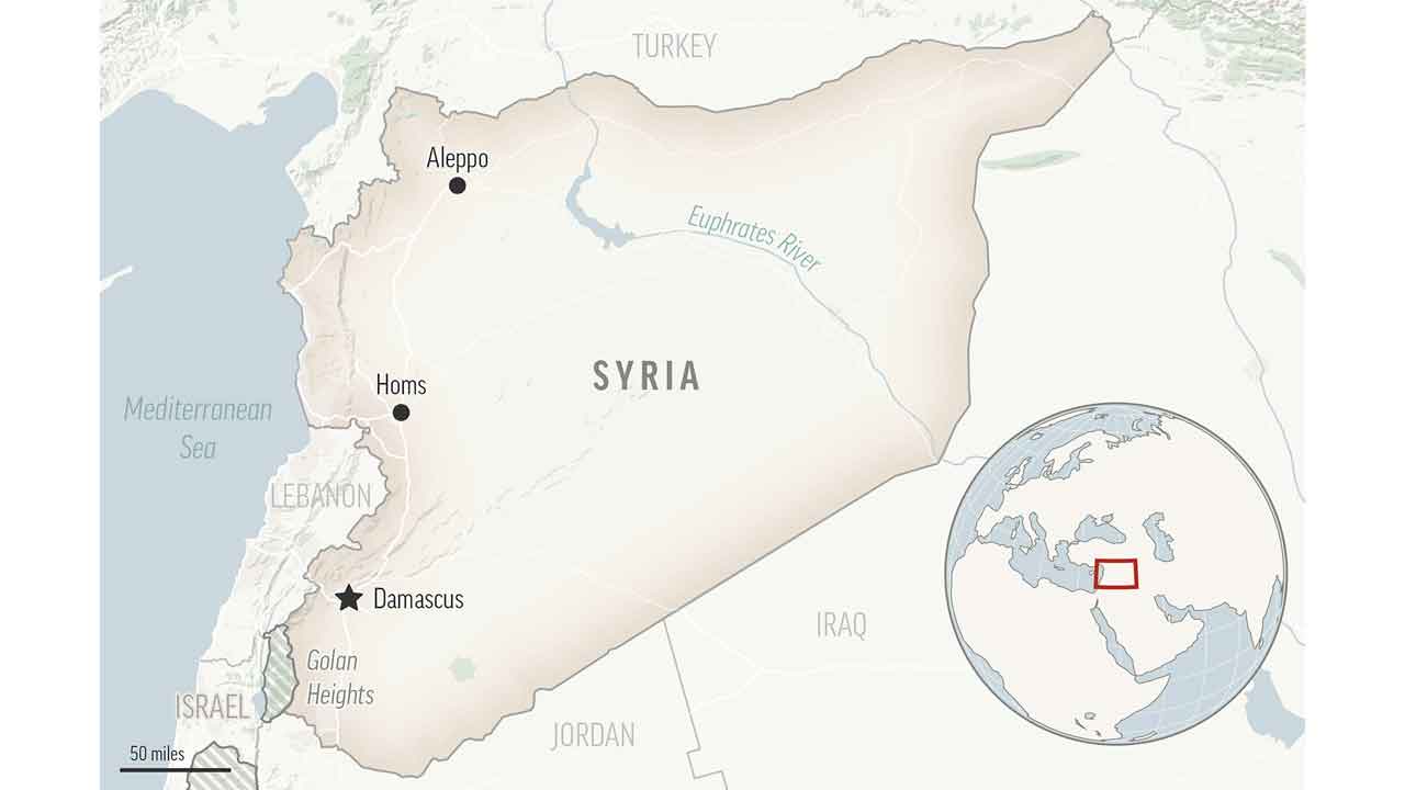Explosion in Syria kills at least 3, likely caused by drone strike targeting militiamen