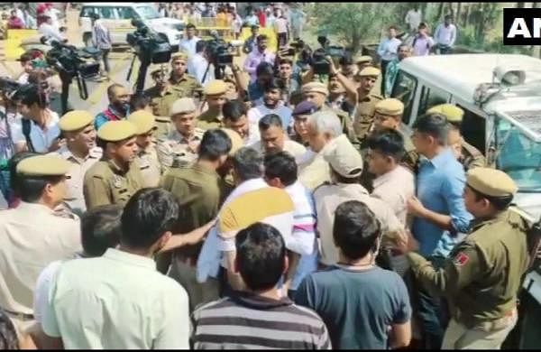 BJP’s Kirodi Lal Meena detained from Pulwama widows protest site in Jaipur-