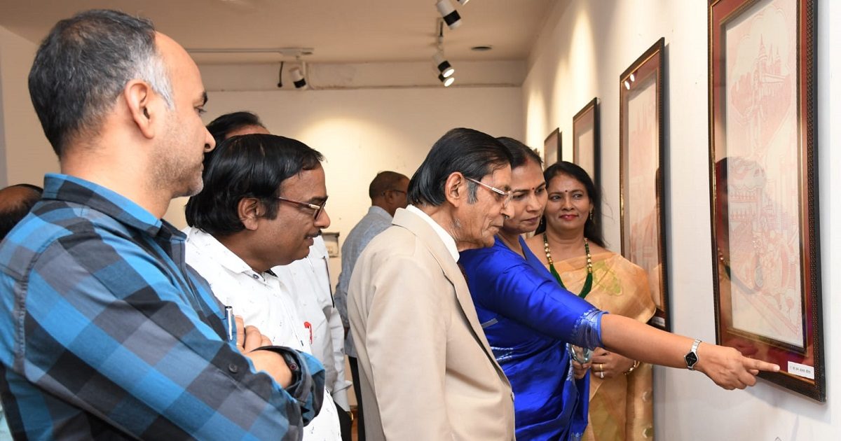 Prayagraj News : राम नवमी पर चित्रकला प्रदर्शनी का हुआ आयोजन, जानिए कितने राज्यों के कलाकारों ने लिया भाग