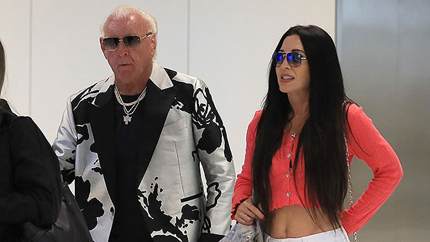 Ric Flair & Estranged Wife Wendy Barlow Spotted At LAX: Photos – Hollywood Life