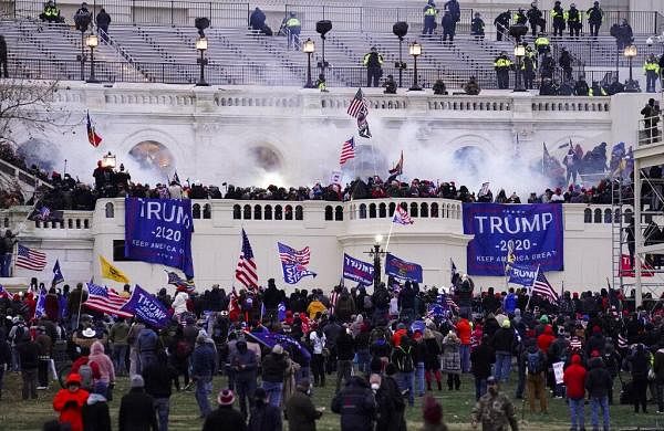 A former Republican legislative candidate has been charged for his role in the US Capitol riot-