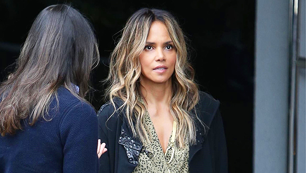 Halle Berry Struggles To Put On Boots With Mini Dress In New Video – Hollywood Life