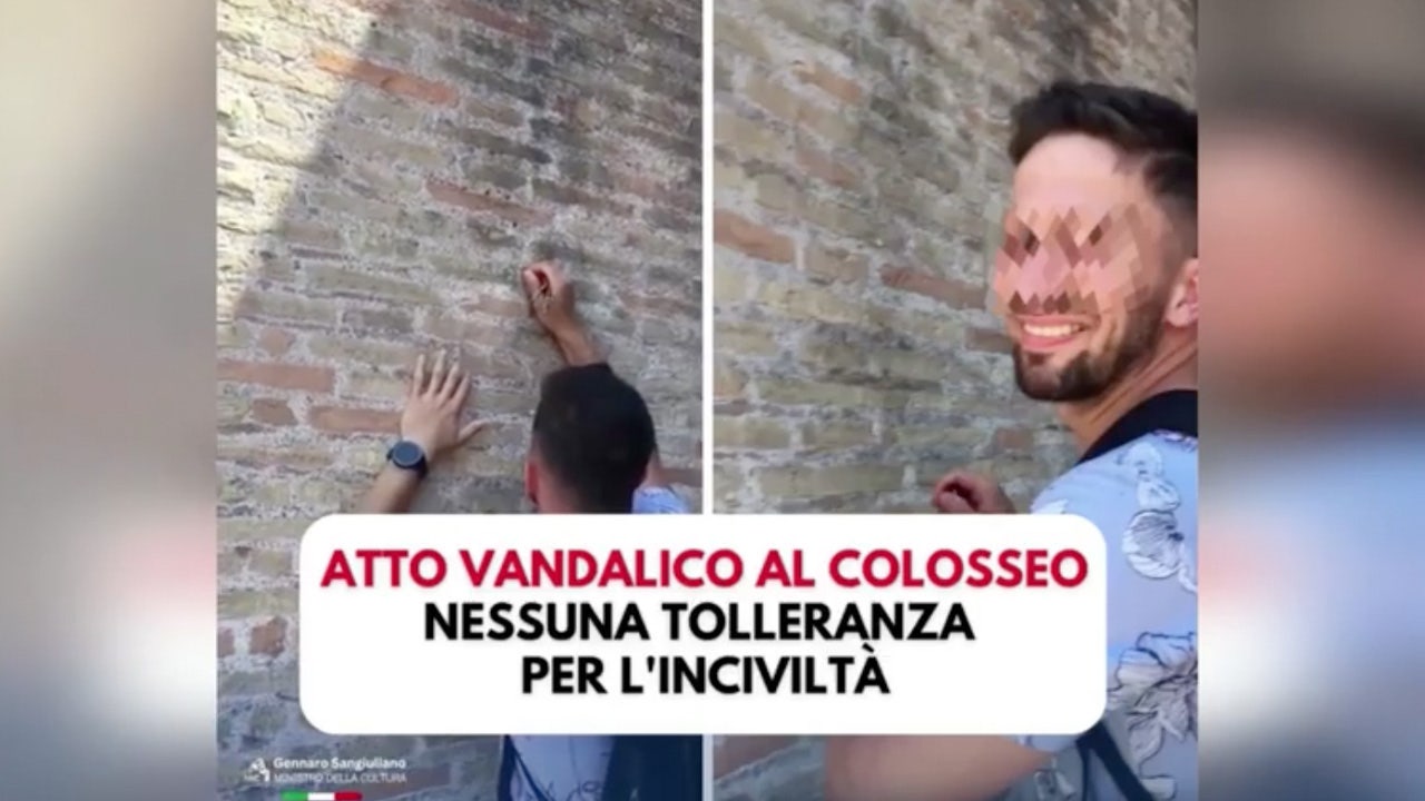 California man who filmed tourist carving names in Italy’s ancient Colosseum ‘dumbfounded’ by vandalism