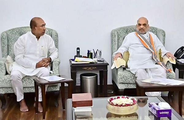 Amit Shah briefed on ‘evolving’ situation in violence-hit Manipur-