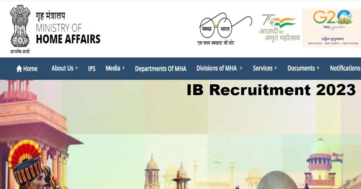 IB Recruitment 2023: इंटेलिजेंस ब्यूरो में ऑफिसर बनने का गोल्डन चांस, ग्रेजुएट युवा जल्द करें आवेदन, 81000 होगी सैलरी