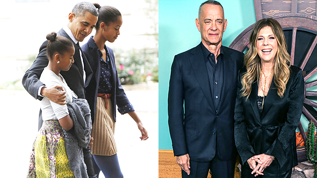 Malia & Sasha Obama Dine In Greece With Parents & Tom Hanks: Photos – Hollywood Life