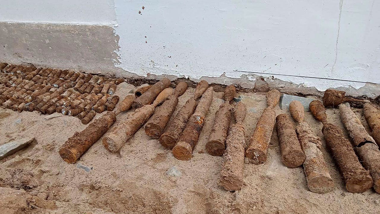 Thousands of unexploded ordnance pieces found beneath Cambodian school grounds