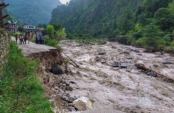 House collapses in Himachal’s Sirmaur after cloudburst; five of family feared trapped under debris-