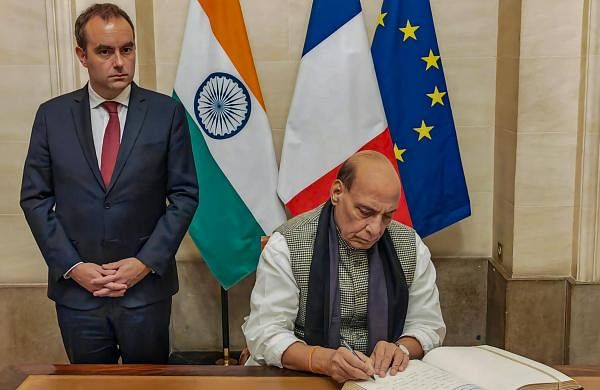 India, France discuss ways to deepen collaboration between defence industries during Rajnath visit-