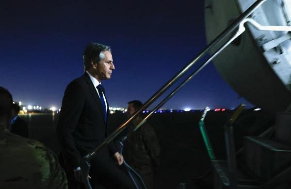 US secretary of state Antony Blinken makes surprise visit to Iraq-