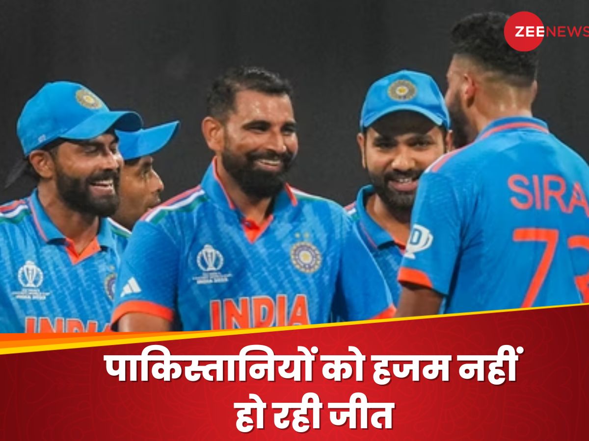mohammed shami 5 wicket vs sri lanka pakistani trolled team india pm modi world cup 2023 | IND vs SL: शमी का परफॉरमेंस देख बौखलाए पाकिस्तानी, श्रीलंका पर जीत को दिया मजहबी रंग