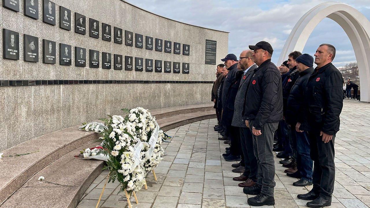 Kosovo remembers 45 people killed on 25th anniversary of Recak massacre