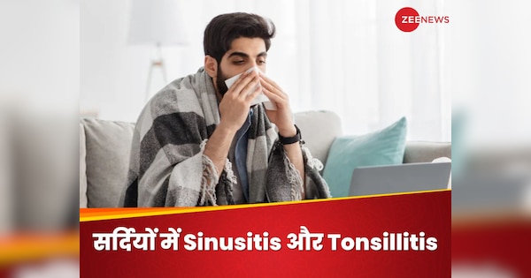 How people with chronic sinus and tonsils can manage their health in winter Season | Sinusitis और Tonsillitis से परेशान लोग सर्दियों में कैसे रखें सेहत का ख्याल? एक्सपर्ट से जानें तरीके