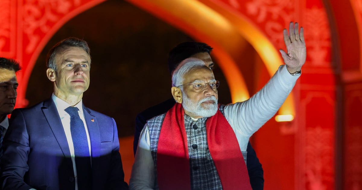 Macron’s visit marks 25-year union as France and India aim to solve 21st-century challenges together