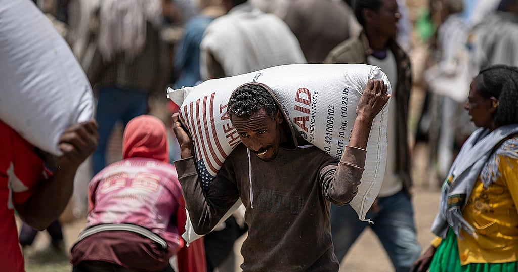 Nearly 400 Ethiopians have died of starvation recently. Millions more need food aid