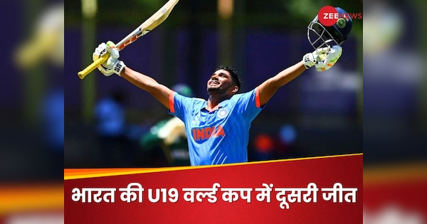 Under 19 World Cup 2024 Indian team beat ireland by 201 runs musheer khan century uday saharan naman shines | मुशीर के बाद नमन का धमाल, U19 World Cup में भारत ने आयरलैंड को 201 रनों से पीटा