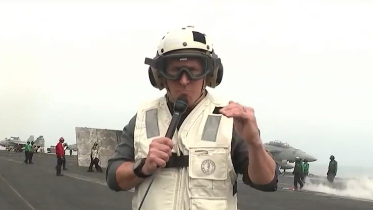 Reporter’s Notebook: Aboard the USS Dwight D Eisenhower in the Red Sea: ‘Constant self-defense’