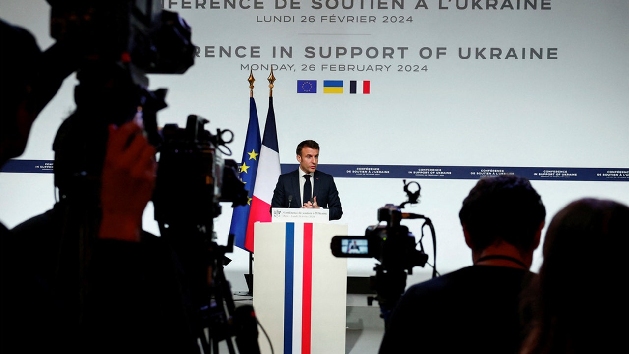 France’s Macron not ruling out Western troops on the ground in Ukraine