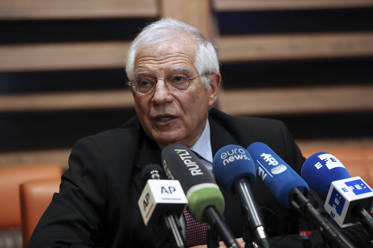 EU’s Borrell urges Israel allies to stop sending weapons