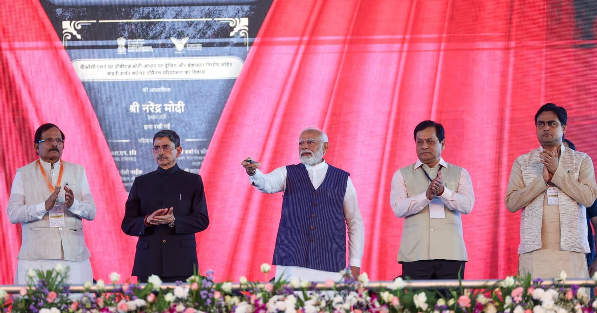 PM Modi inaugurates new projects, lays foundation stone for new ISRO launch complex in TN