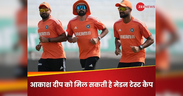 ind vs eng 4th test bihar fast bowler akash deep singh may debut in ranchi test done practice before big clash | Akash Deep Singh: बिहार के आकाश दीप का रांची टेस्ट में हो सकता है डेब्यू, नेट्स में जमकर बहाया पसीना