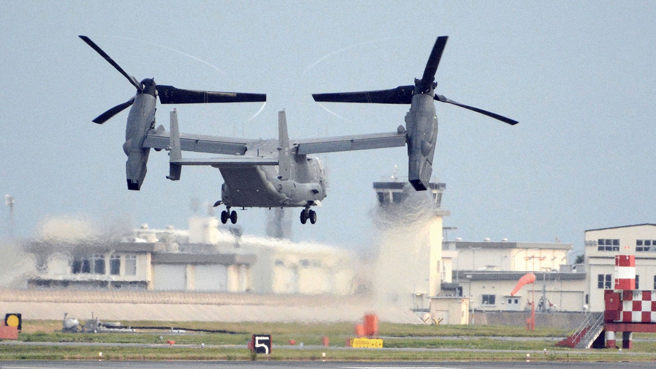 Pentagon ban on Osprey V-22 flights to end next week