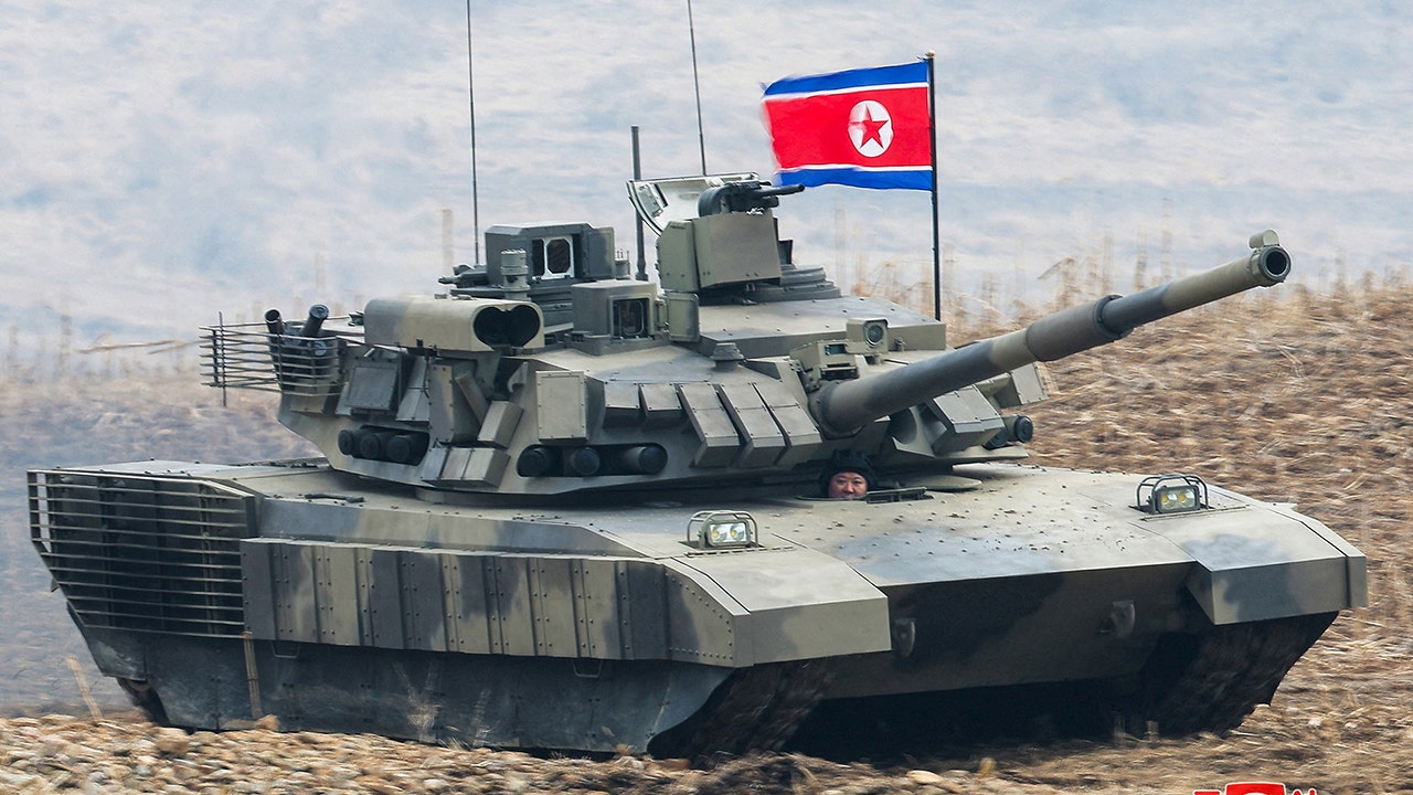 North Korea’s Kim operates ‘world’s most powerful’ tank during live fire exercises