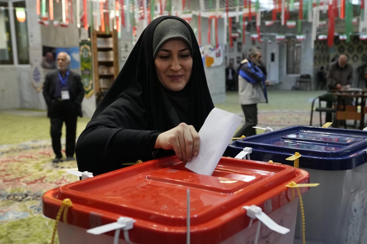 Iranian parliament vote, first since 2022 mass protests, sees a low turnout despite government push