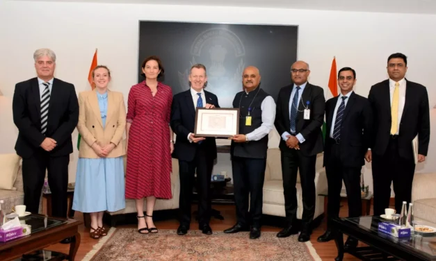 High level delegation from UK visits CBI headquarters in New Delhi