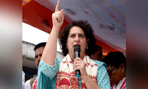 Priyanka says Congress will raise tea workers’ wages in Assam if INDIA bloc wins Lok Sabha polls